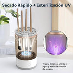 Limpiador automático de brochas