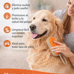 Cepillo para mascota de vapor 🐶🐱🧡