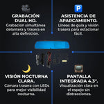 Cámara retrovisor HD